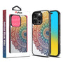MyBat Design Lab Series Case for Apple iPhone 16 Pro - Rainbow Mandala