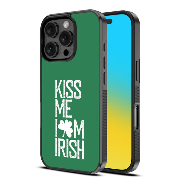 MyBat Design Lab Series Case for Apple iPhone 16 Pro - Kiss Me I'm Irish - MIP16PCSLESM465-2.jpg