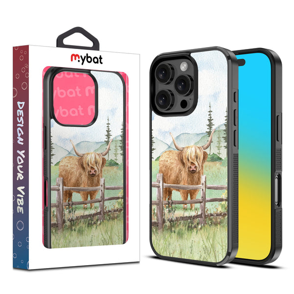 MyBat Design Lab Series Case for Apple iPhone 16 Pro - Highland Cow - MIP16PCSLESM470-1.jpg