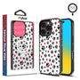 MyBat Design Lab Series MagSafe Case for Apple iPhone 16 Pro - Paw Prints and Hearts
