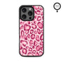 MyBat Design Lab Series MagSafe Case for Apple iPhone 16 Pro - Pink Leopard Print