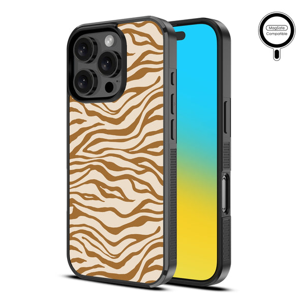 MyBat Design Lab Series MagSafe Case for Apple iPhone 16 Pro - Tiger Stripes - MIP16PCSLESMSM011-2.jpg
