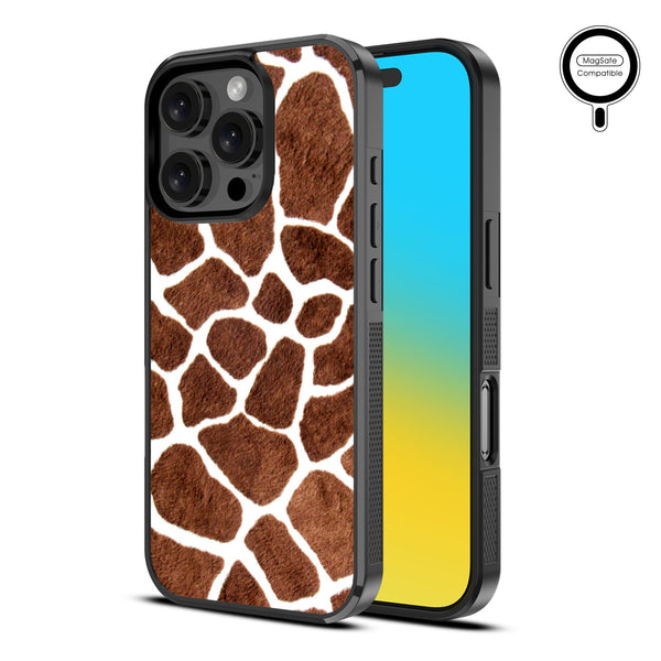 MyBat Design Lab Series MagSafe Case for Apple iPhone 16 Pro - Giraffe spots - MIP16PCSLESMSM012-2.jpg