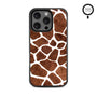 MyBat Design Lab Series MagSafe Case for Apple iPhone 16 Pro - Giraffe spots