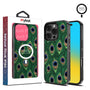 MyBat Design Lab Series MagSafe Case for Apple iPhone 16 Pro - Peacock Feathers
