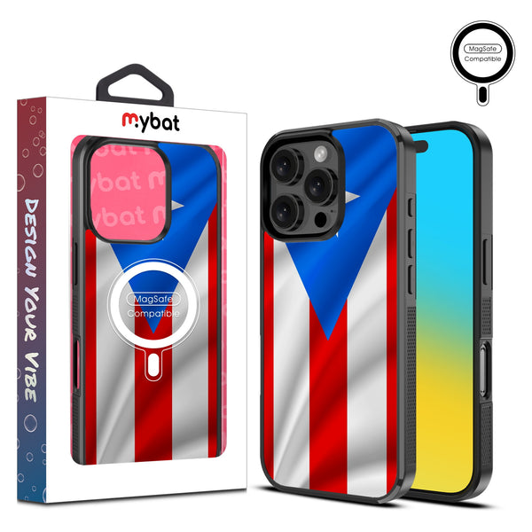 MyBat Design Lab Series MagSafe Case for Apple iPhone 16 Pro - Puerto Rican Flag - MIP16PCSLESMSM029-1.jpg