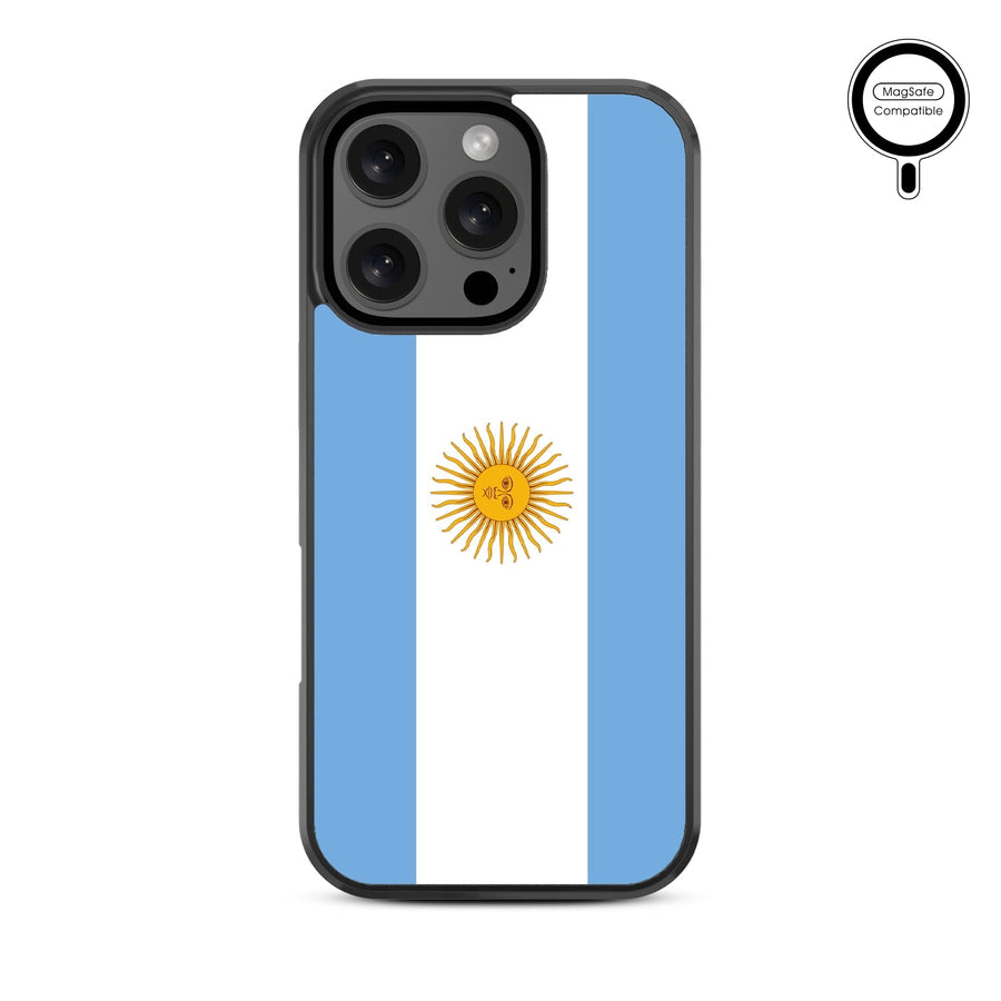 MyBat Design Lab Series MagSafe Case for Apple iPhone 16 Pro - Argentinian Flag