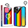 MyBat Design Lab Series MagSafe Case for Apple iPhone 16 Pro - LGBTQ+ Flag
