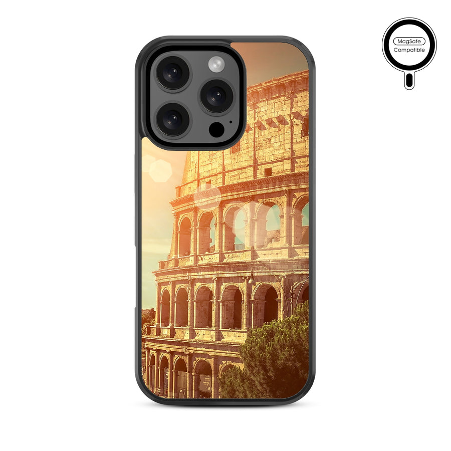 MyBat Design Lab Series MagSafe Case for Apple iPhone 16 Pro - Roman Colosseum - MIP16PCSLESMSM049-3.jpg