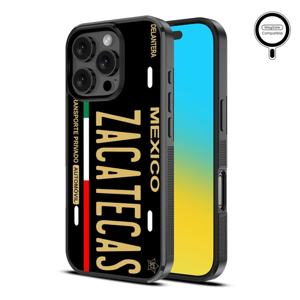 MyBat Design Lab Series MagSafe Case for Apple iPhone 16 Pro - Zacatecas Black - MIP16PCSLESMSM080-2.jpg