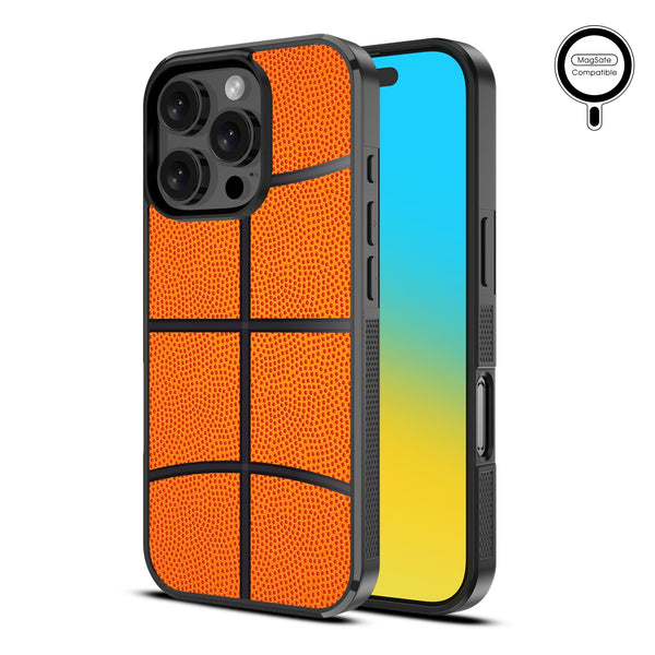 MyBat Design Lab Series MagSafe Case for Apple iPhone 16 Pro - Basketball - MIP16PCSLESMSM087-2.jpg
