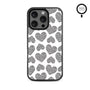 MyBat Design Lab Series MagSafe Case for Apple iPhone 16 Pro - Leopard Print Hearts