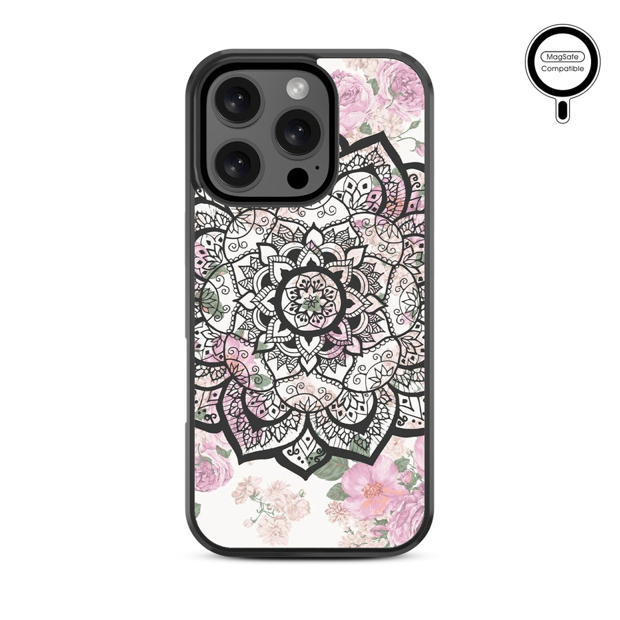 MyBat Design Lab Series MagSafe Case for Apple iPhone 16 Pro - Mandala - MIP16PCSLESMSM113-3.jpg