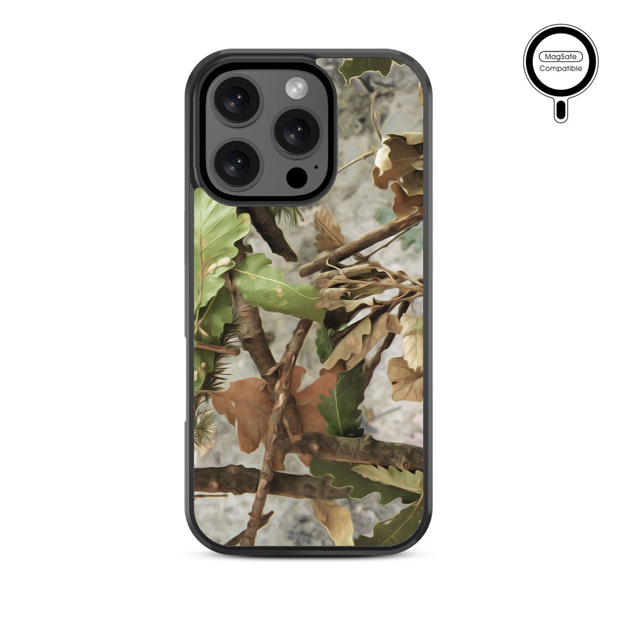 MyBat Design Lab Series MagSafe Case for Apple iPhone 16 Pro - Forest Camouflage - MIP16PCSLESMSM117-3.jpg