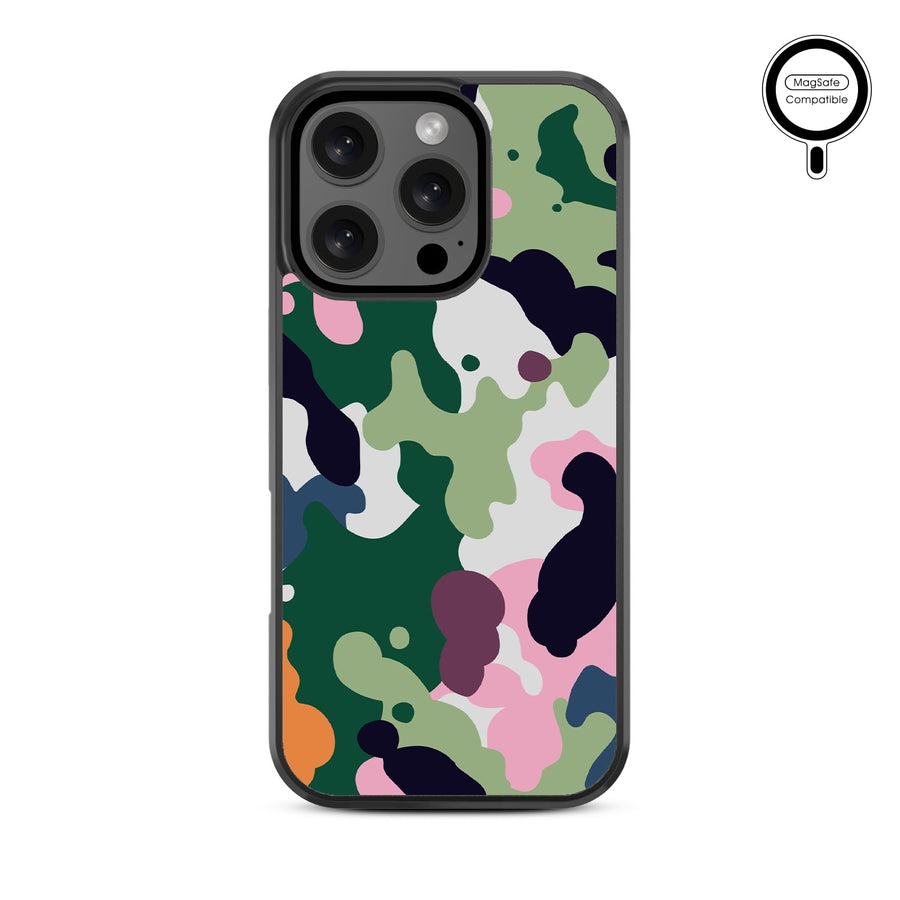 MyBat Design Lab Series MagSafe Case for Apple iPhone 16 Pro - Multicolor Camouflage
