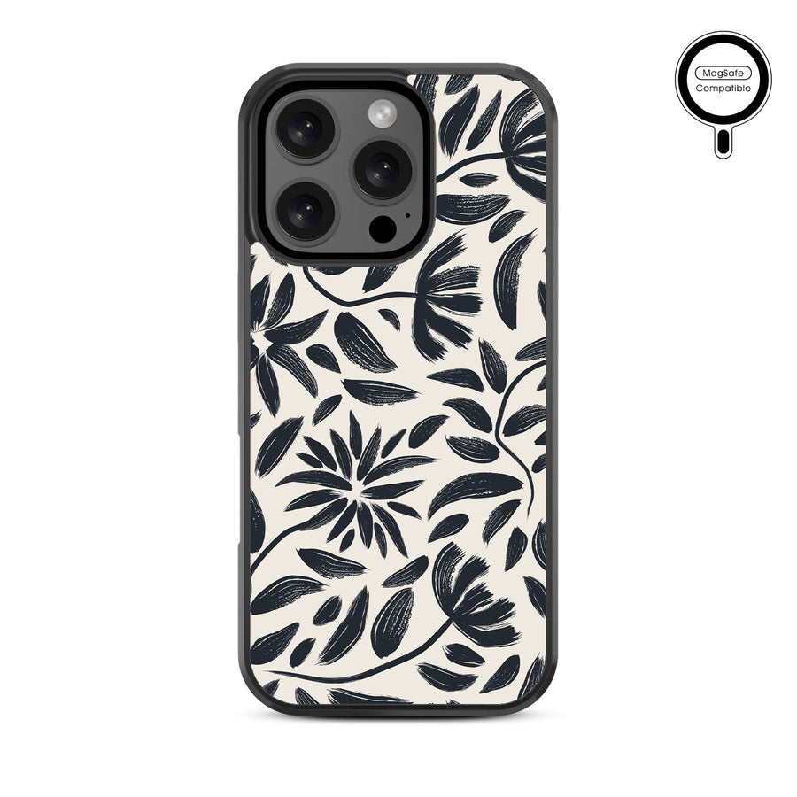 MyBat Design Lab Series MagSafe Case for Apple iPhone 16 Pro - Vintage Floral