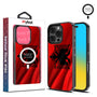 MyBat Design Lab Series MagSafe Case for Apple iPhone 16 Pro - Albania Flag