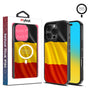 MyBat Design Lab Series MagSafe Case for Apple iPhone 16 Pro - Belgium Flag