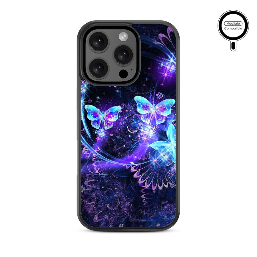 MyBat Design Lab Series MagSafe Case for Apple iPhone 16 Pro - Butterfly Magic - MIP16PCSLESMSM164-3.jpg