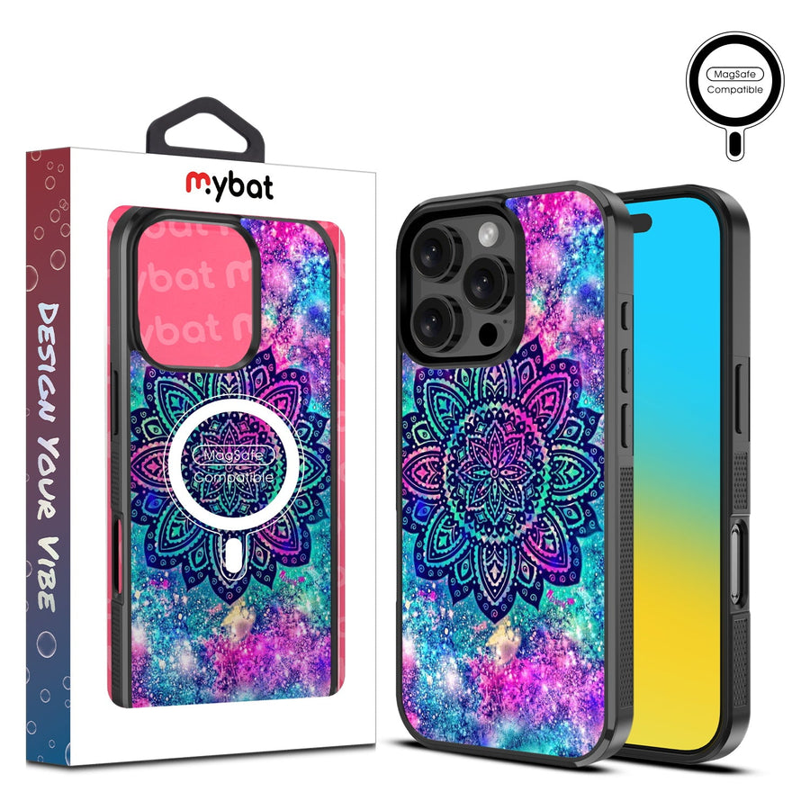 MyBat Design Lab Series MagSafe Case for Apple iPhone 16 Pro - Cosmic Mandala