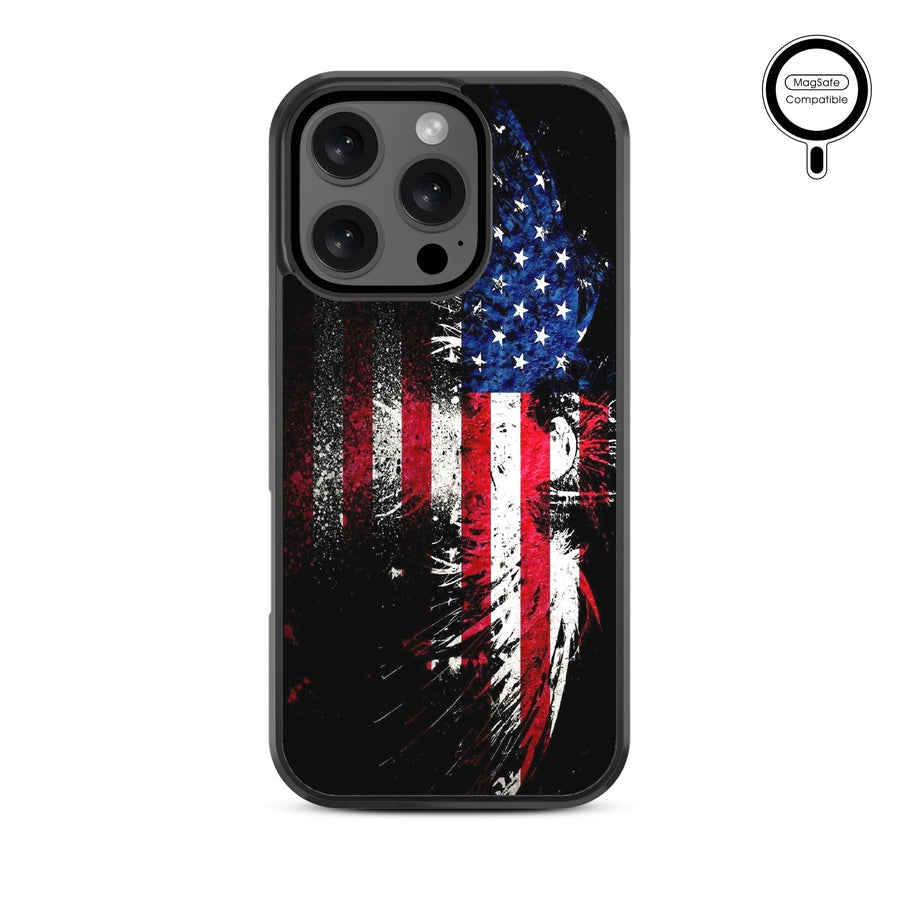 MyBat Design Lab Series MagSafe Case for Apple iPhone 16 Pro - American Eagle