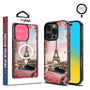 MyBat Design Lab Series MagSafe Case for Apple iPhone 16 Pro - Paris In Bloom