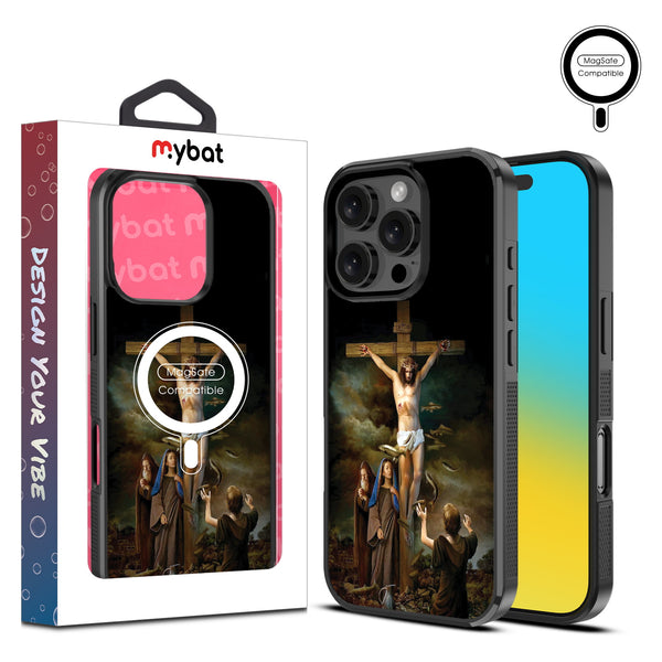 MyBat Design Lab Series MagSafe Case for Apple iPhone 16 Pro - Jesus on the Cross - MIP16PCSLESMSM197-1.jpg