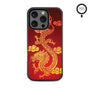 MyBat Design Lab Series MagSafe Case for Apple iPhone 16 Pro - Golden Dragon