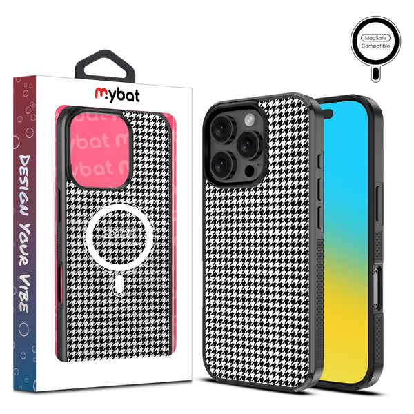 MyBat Design Lab Series MagSafe Case for Apple iPhone 16 Pro - Classic Houndstooth - MIP16PCSLESMSM215-1.jpg