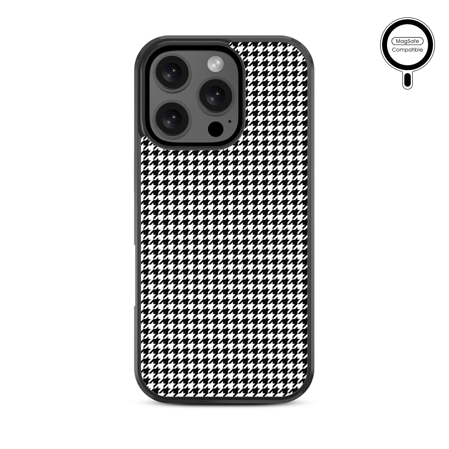 MyBat Design Lab Series MagSafe Case for Apple iPhone 16 Pro - Classic Houndstooth
