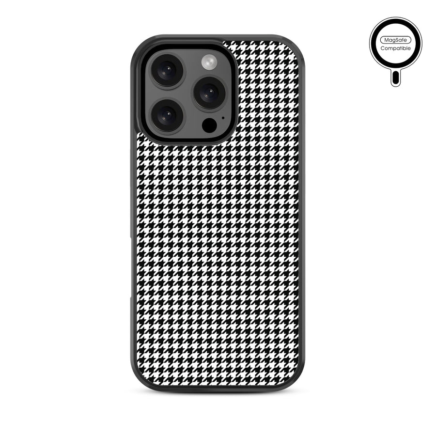 MyBat Design Lab Series MagSafe Case for Apple iPhone 16 Pro - Classic Houndstooth