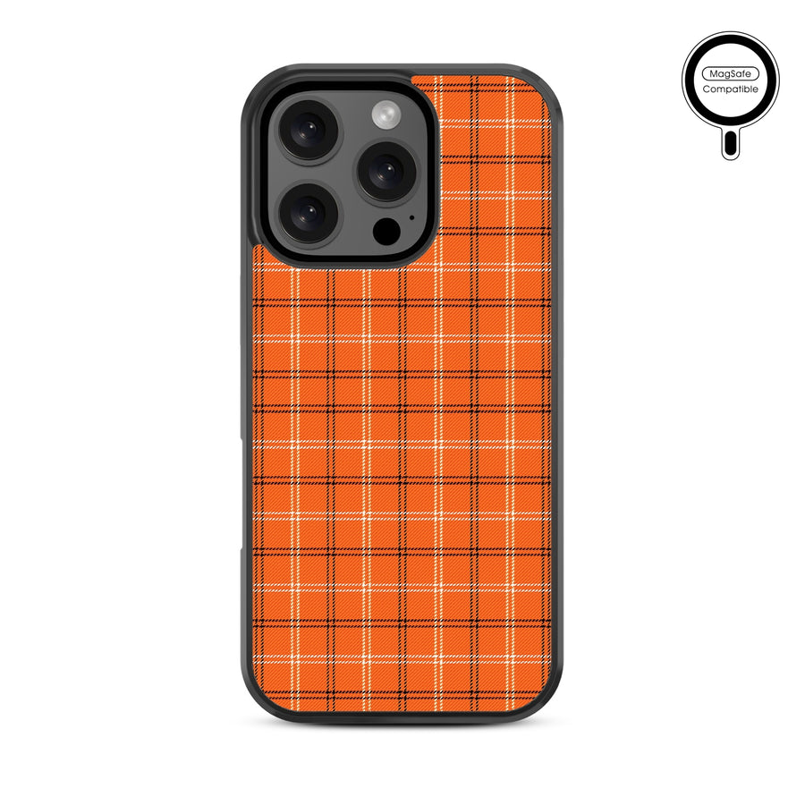 MyBat Design Lab Series MagSafe Case for Apple iPhone 16 Pro - Pumpkin Plaid - MIP16PCSLESMSM244-3.jpg