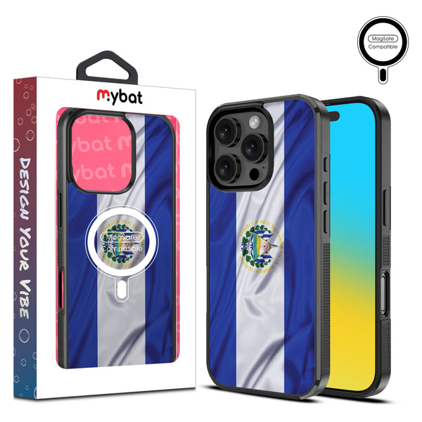 MyBat Design Lab Series MagSafe Case for Apple iPhone 16 Pro - El Salvador Flag - MIP16PCSLESMSM260-1.jpg