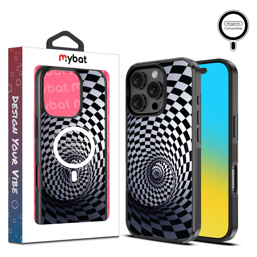 MyBat Design Lab Series MagSafe Case for Apple iPhone 16 Pro - Spiral Out