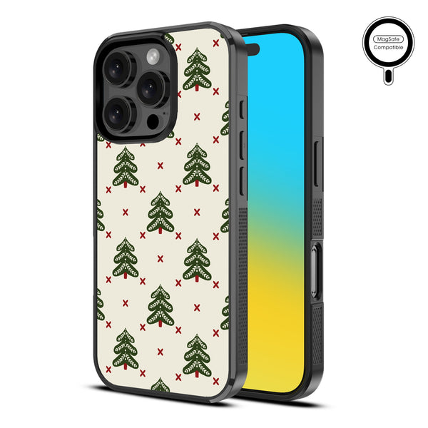 MyBat Design Lab Series MagSafe Case for Apple iPhone 16 Pro - O Christmas Tree - MIP16PCSLESMSM291-2.jpg