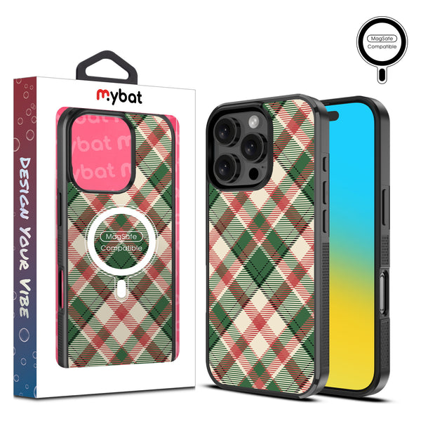 MyBat Design Lab Series MagSafe Case for Apple iPhone 16 Pro - Rustic Plaid - MIP16PCSLESMSM293-1.jpg