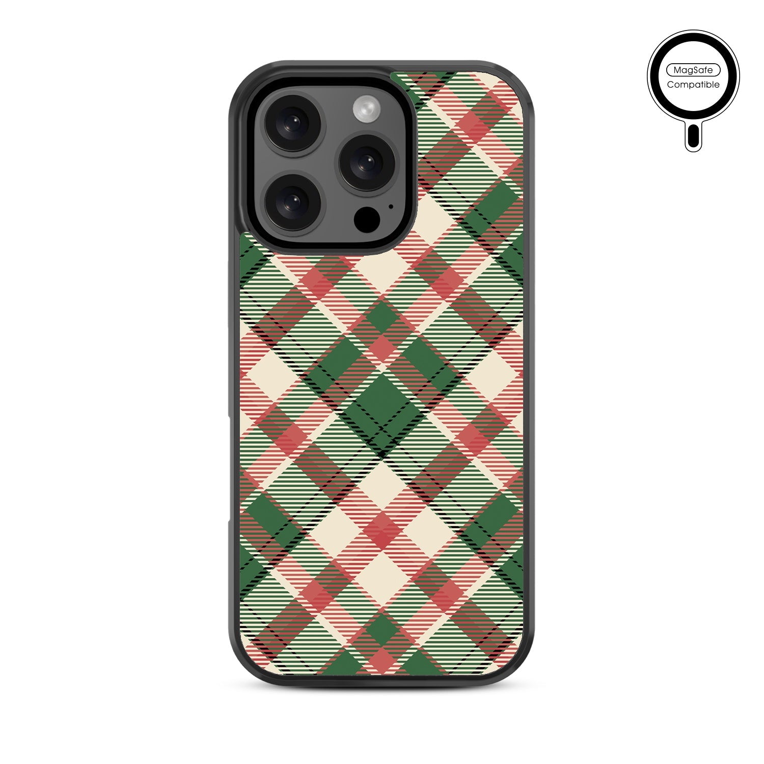 MyBat Design Lab Series MagSafe Case for Apple iPhone 16 Pro - Rustic Plaid