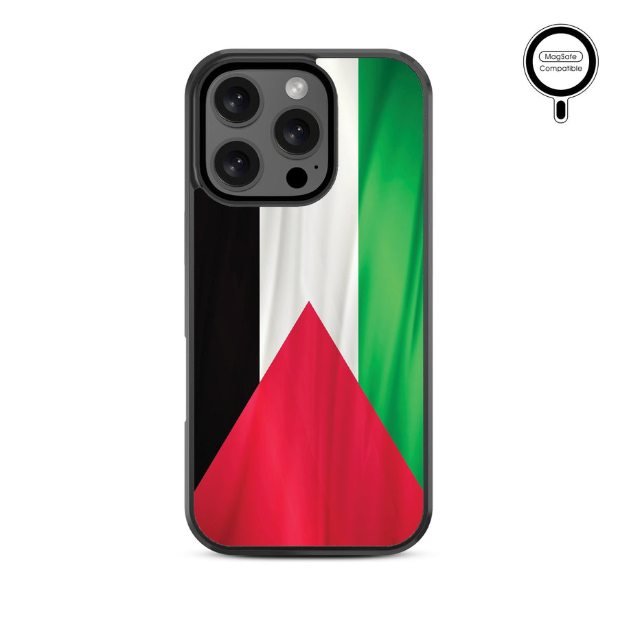 MyBat Design Lab Series MagSafe Case for Apple iPhone 16 Pro - Palestine Flag