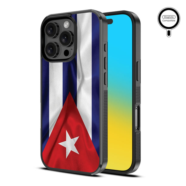 MyBat Design Lab Series MagSafe Case for Apple iPhone 16 Pro - Cuba Flag - MIP16PCSLESMSM309-2.jpg