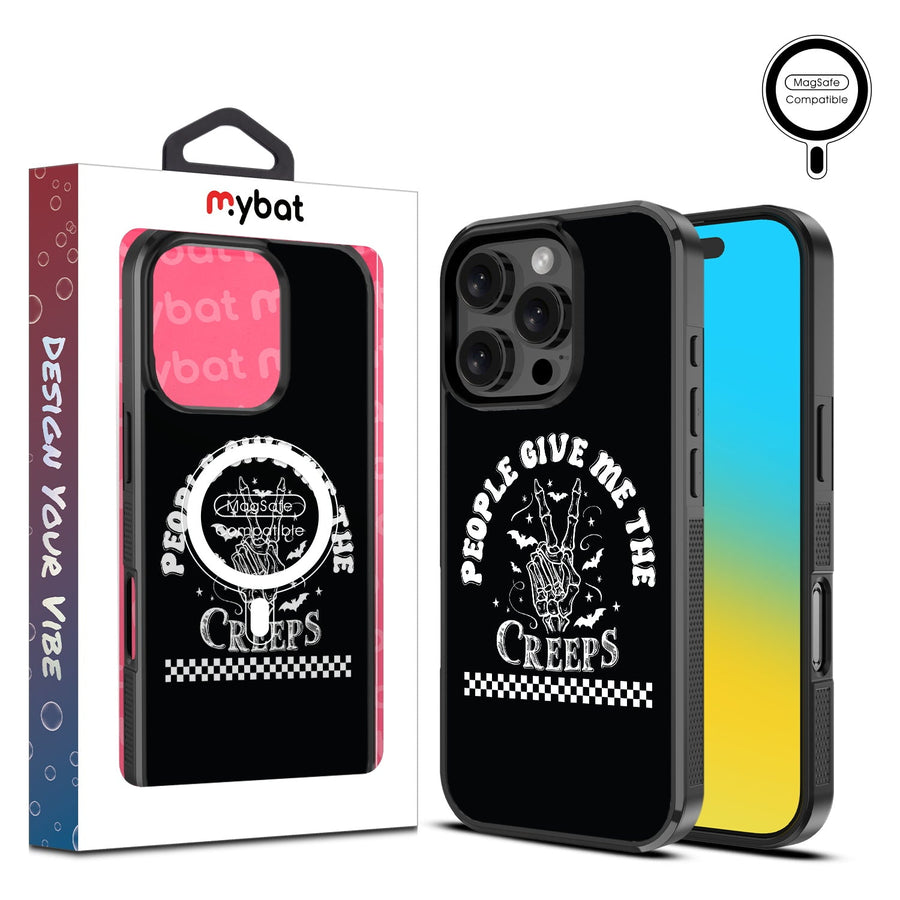 MyBat Design Lab Series MagSafe Case for Apple iPhone 16 Pro - The Creeps