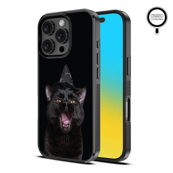 MyBat Design Lab Series MagSafe Case for Apple iPhone 16 Pro - Witch’s Cat - MIP16PCSLESMSM403-2.jpg