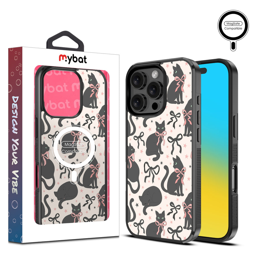 MyBat Design Lab Series MagSafe Case for Apple iPhone 16 Pro - Coquette Cat - MIP16PCSLESMSM410-1.jpg