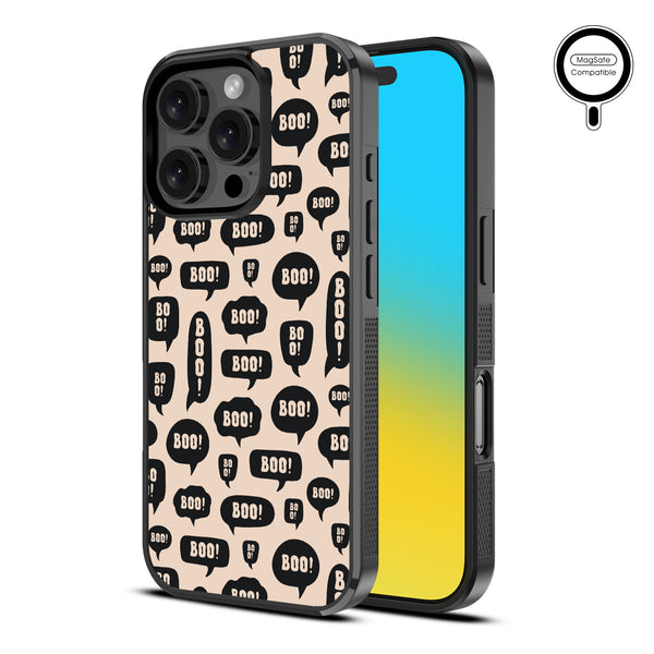 MyBat Design Lab Series MagSafe Case for Apple iPhone 16 Pro - Text Me Boo - MIP16PCSLESMSM414-2.jpg