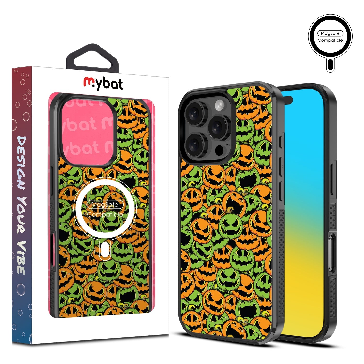 MyBat Design Lab Series MagSafe Case for Apple iPhone 16 Pro - Wicked Jacks