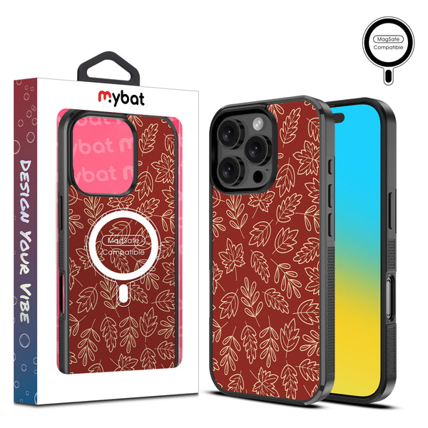 MyBat Design Lab Series MagSafe Case for Apple iPhone 16 Pro - Leaf Lines - MIP16PCSLESMSM429-1.jpg