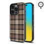 MyBat Design Lab Series MagSafe Case for Apple iPhone 16 Pro - Mocha Flannel - MIP16PCSLESMSM431-2.jpg