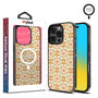MyBat Design Lab Series MagSafe Case for Apple iPhone 16 Pro - Flower Grid