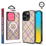 MyBat Design Lab Series MagSafe Case for Apple iPhone 16 Pro - Wavy Plaid