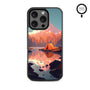 MyBat Design Lab Series MagSafe Case for Apple iPhone 16 Pro - Lakeside Sunrise - MIP16PCSLESMSM451-3.jpg