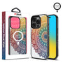 MyBat Design Lab Series MagSafe Case for Apple iPhone 16 Pro - Rainbow Mandala - MIP16PCSLESMSM457-1.jpg